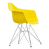 Cadeira de Braços em Plástico Eames DAR / Base Cromada